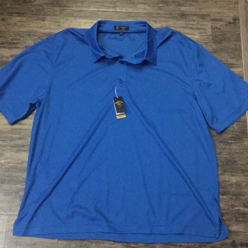 Blue Monterey Club Golf shirt XL